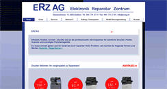 Desktop Screenshot of erzag.ch