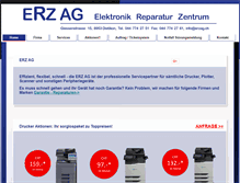 Tablet Screenshot of erzag.ch